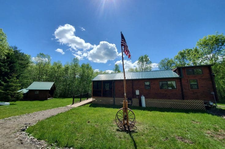 Rancher Portable Log Cabin in Exeter, New York