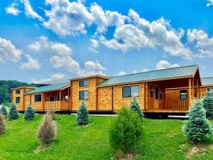 Adirondack Loft cabin exterior