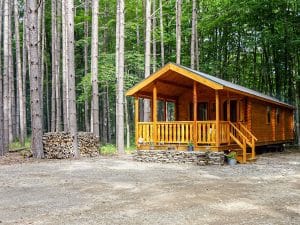 Alexander cabin exterior