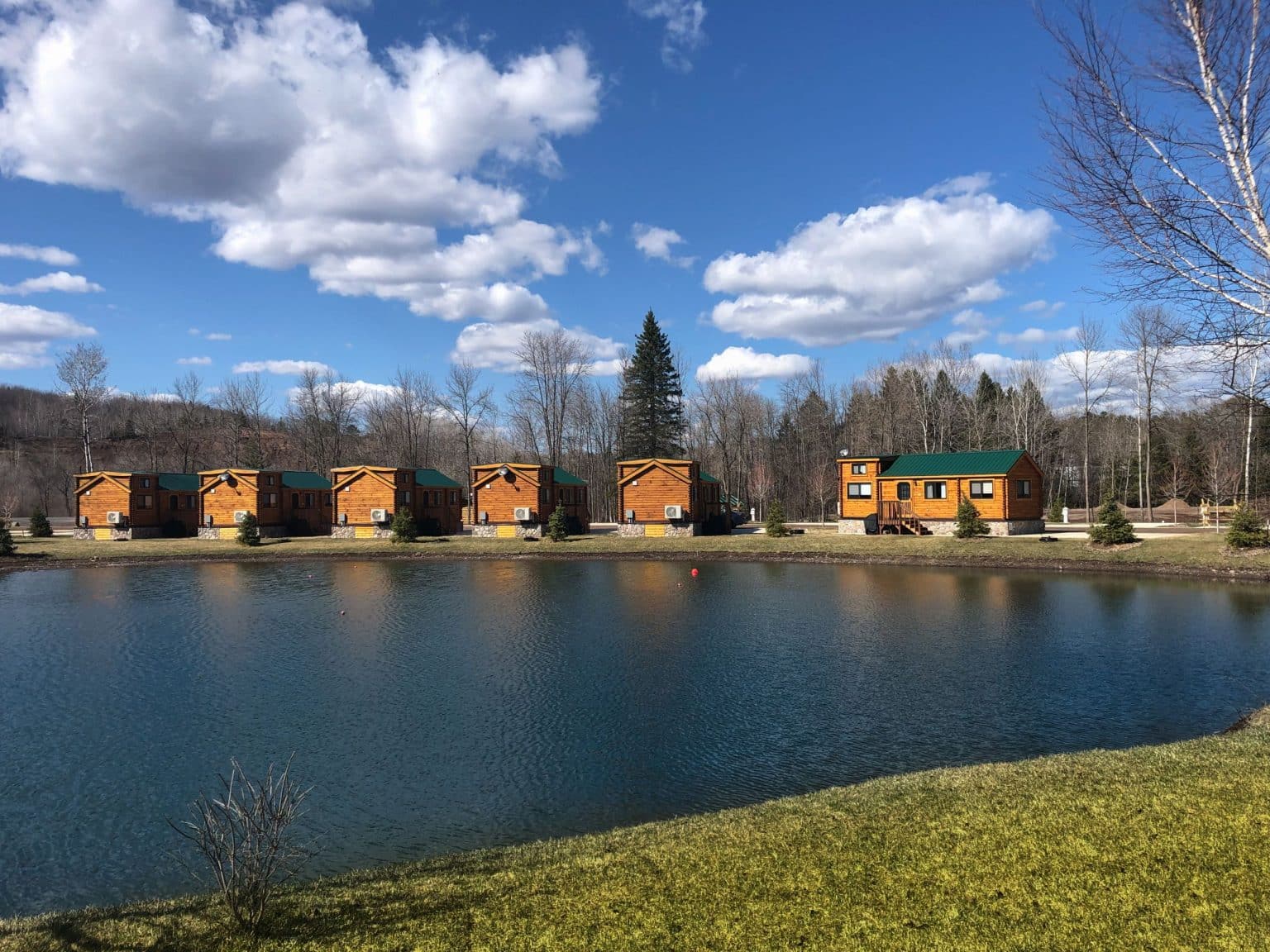 Mont Du Lac cabin exteriors