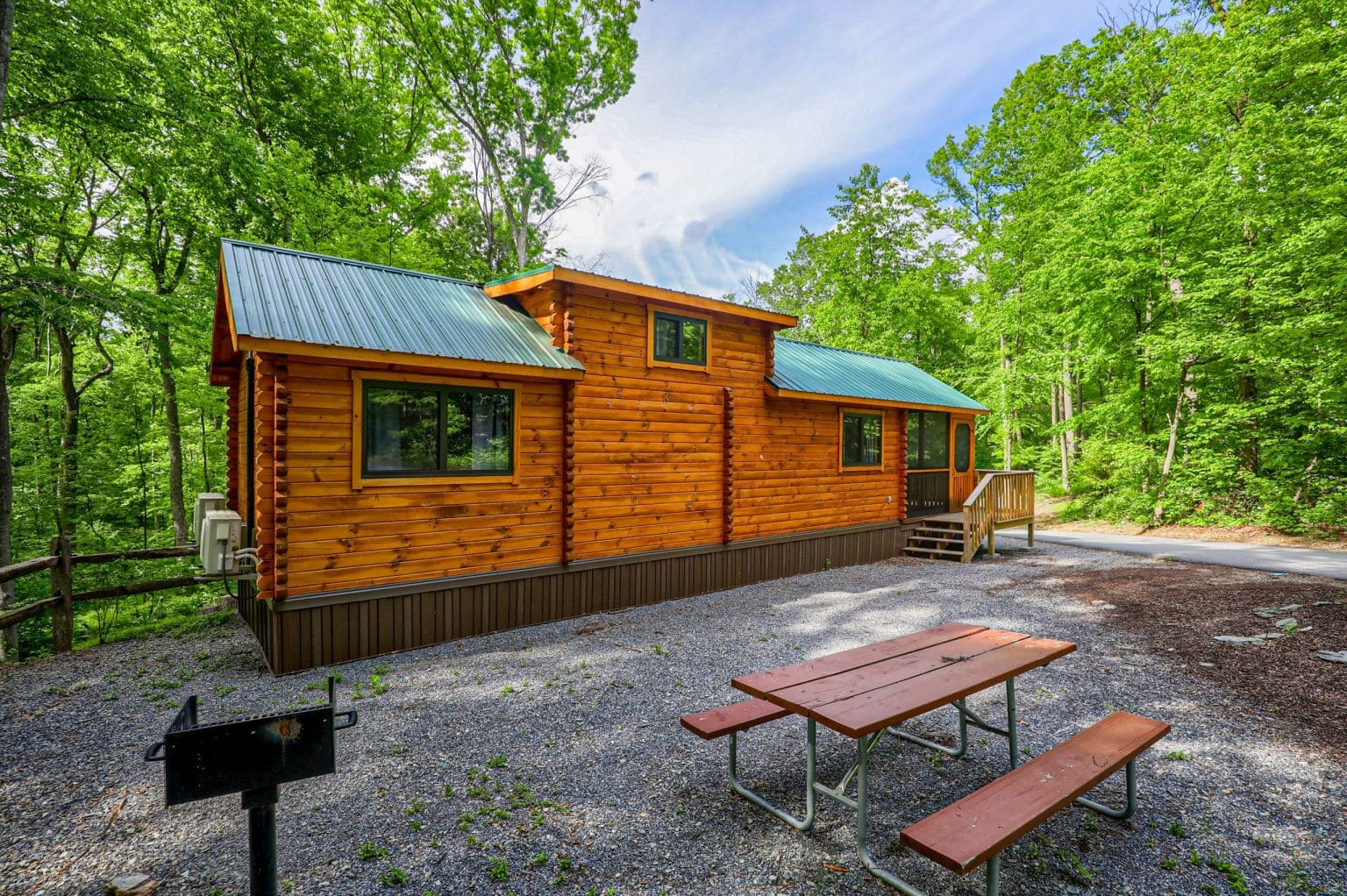 Quarryville cabin exterior