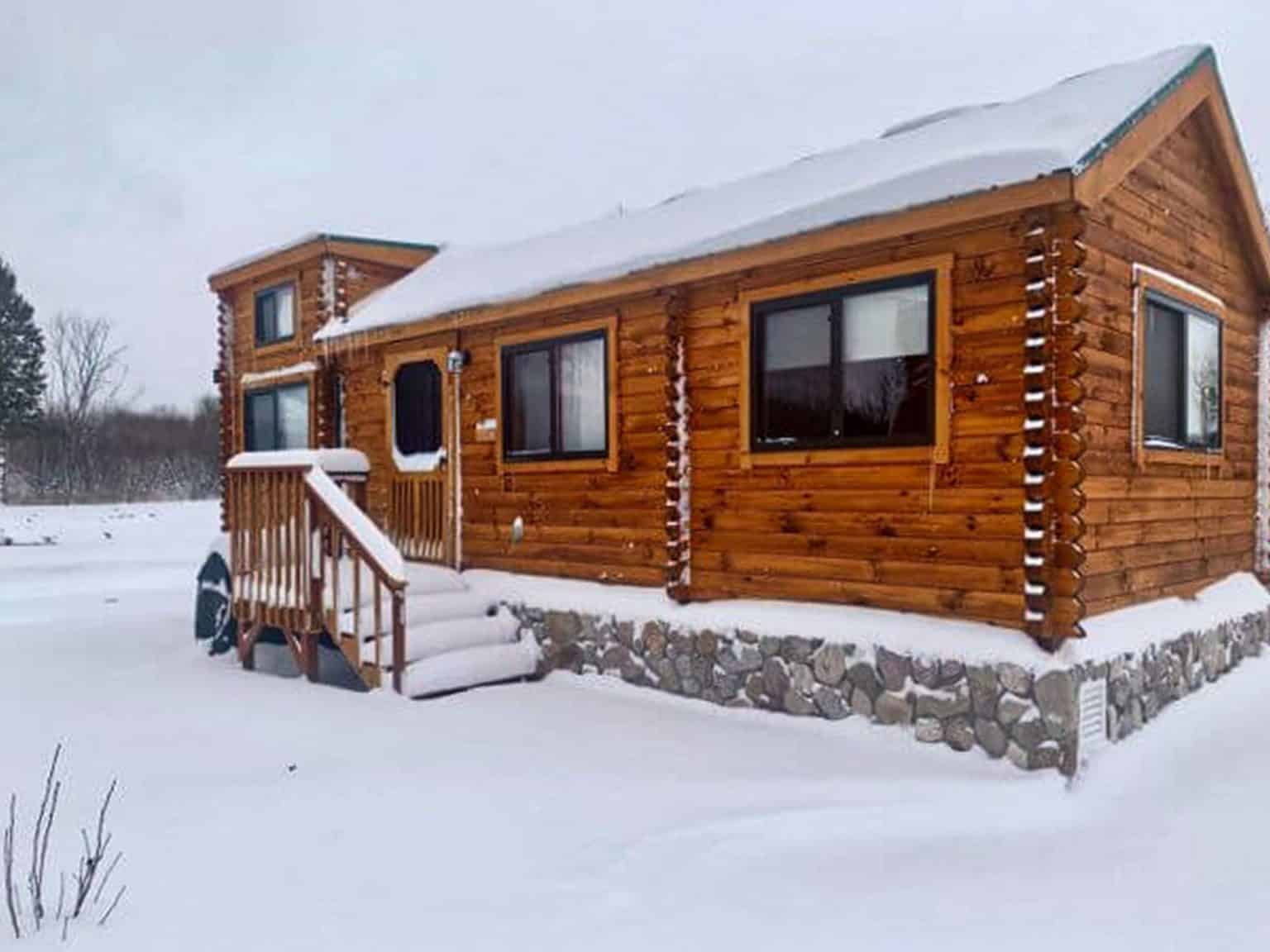 Rancher Loft with snow