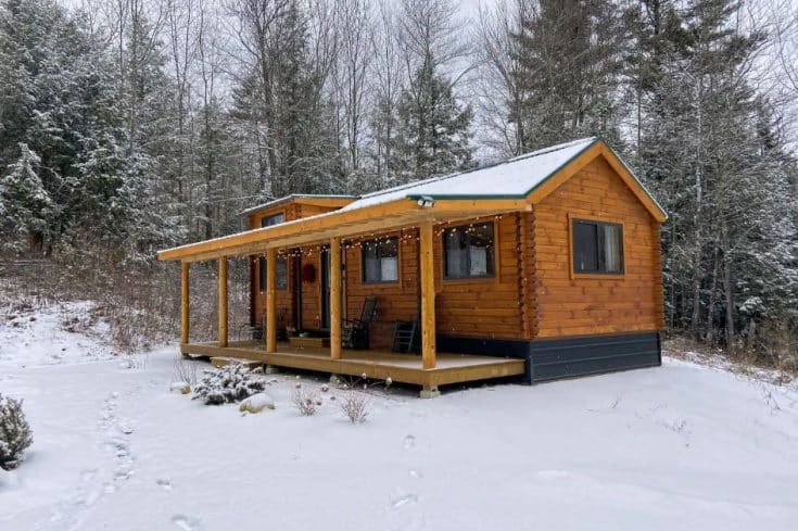 Rancher Park Model Cabin in Duxbury, Vermont