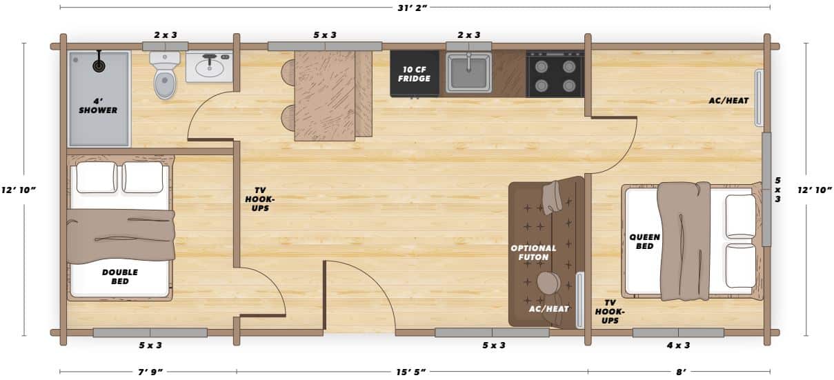 rancher standard layout